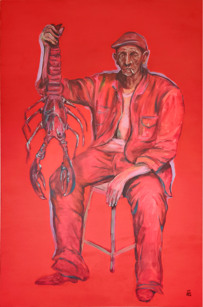 Elisa Peluzzi Acryl Leinwand 99 x 149